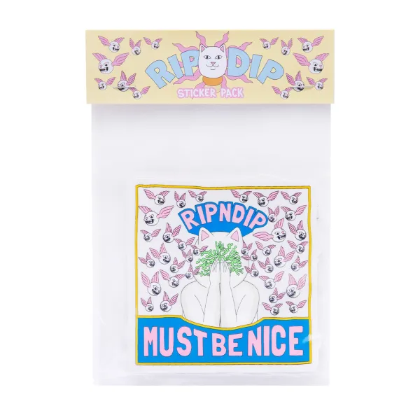 Unisex Ripndip Overthinking Sticker Pack