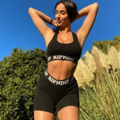 Womens Ripndip Peeking Nermal Sports Bra