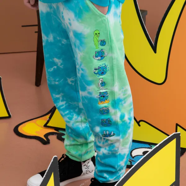 Unisex Ripndip Save The World Embroidered Sweatpants