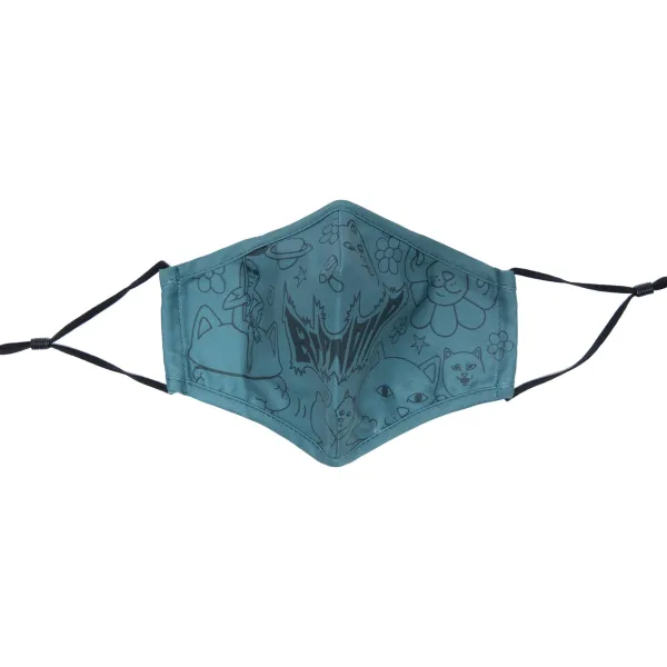 Unisex Ripndip Scribble Face Mask