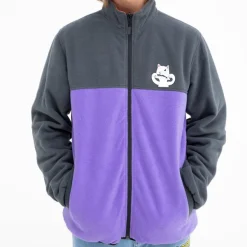 Unisex Ripndip Shmoody Polar Fleece Quilted Reversible Jacket
