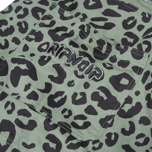 Unisex Ripndip Spotted Cotton Twill Overalls