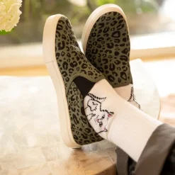 Unisex Ripndip Spotted Slip On Shoes