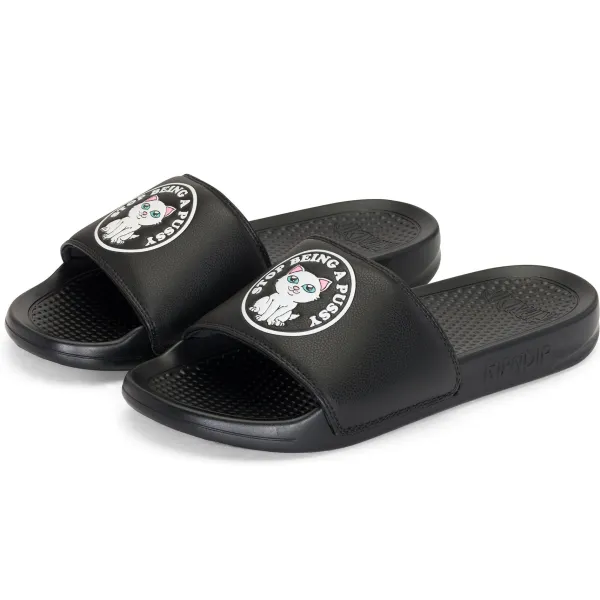 Unisex Ripndip Stop Being A Pussy Slides