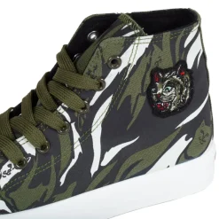 Unisex Ripndip Tiger Nerm High-Top Shoes