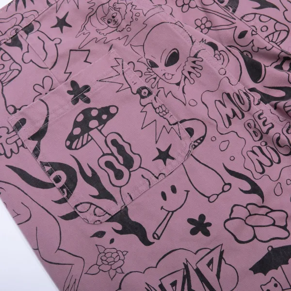 Unisex Ripndip We Don'T Care Twill Pants