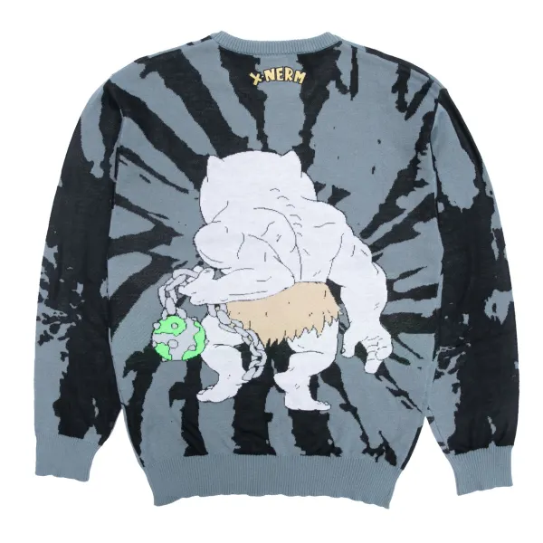 Unisex Ripndip X Nerm Knit Sweater
